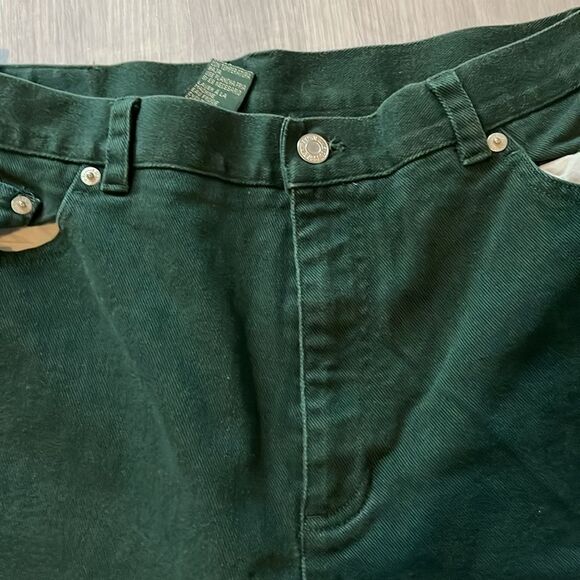Lauren Jeans Co.Ralph Lauren Dark Green Jeans - Picture 4 of 6
